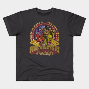 Five Nights At Freddy's Pizza Kids T-Shirt